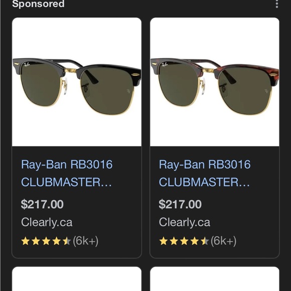 Ray Ban Club masters, regular size - Picture 5 of 5